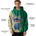 customized south florida bulls stitch green hoodie best selling