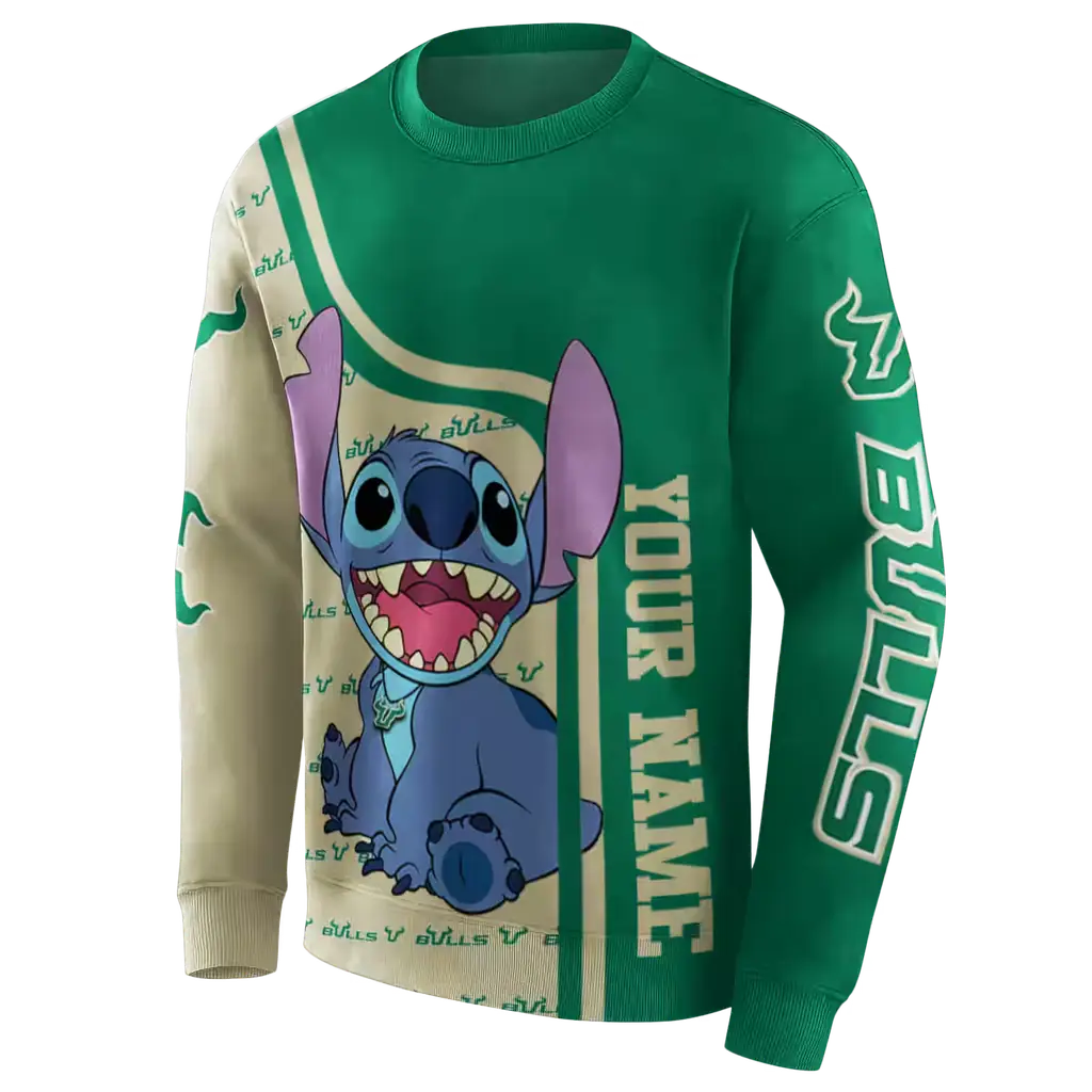 customized south florida bulls stitch green hoodie new arrival customized south florida bulls stitch green hoodie new arrival