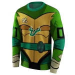 customized south florida bulls superhero armor green hoodie best selling