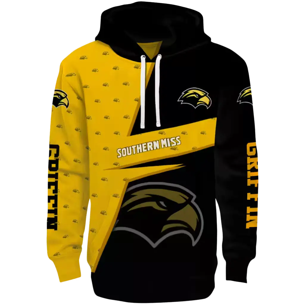 customized southern miss golden eagles abstract shape black hoodie best selling customized southern miss golden eagles abstract shape black hoodie best selling