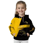 customized southern miss golden eagles abstract shape black hoodie best selling