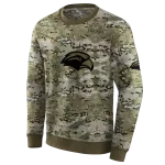 customized southern miss golden eagles military style hoodie best selling