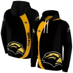 customized southern miss golden eagles minimalist design black hoodie best selling
