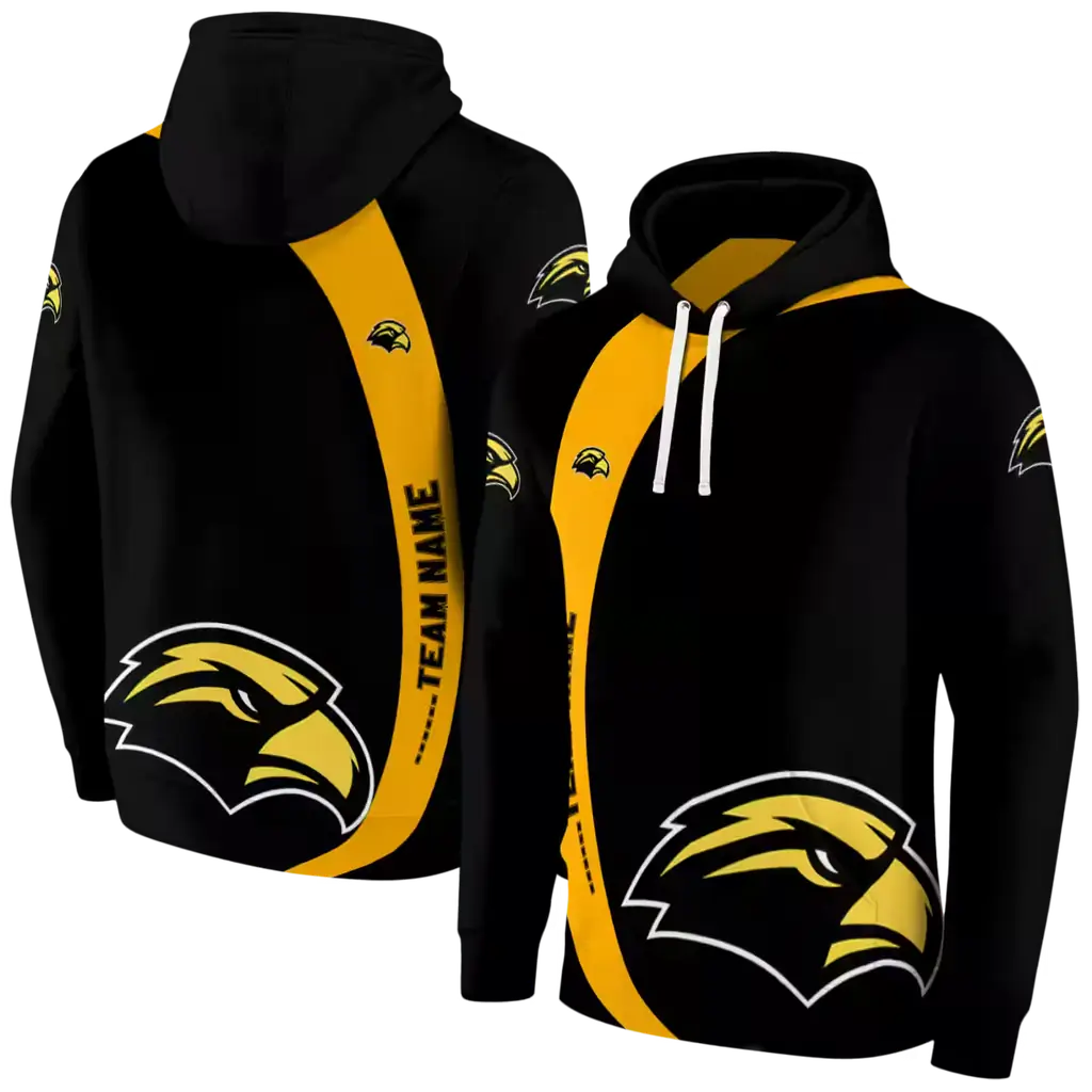 customized southern miss golden eagles minimalist design black hoodie fashion forward customized southern miss golden eagles minimalist design black hoodie fashion forward