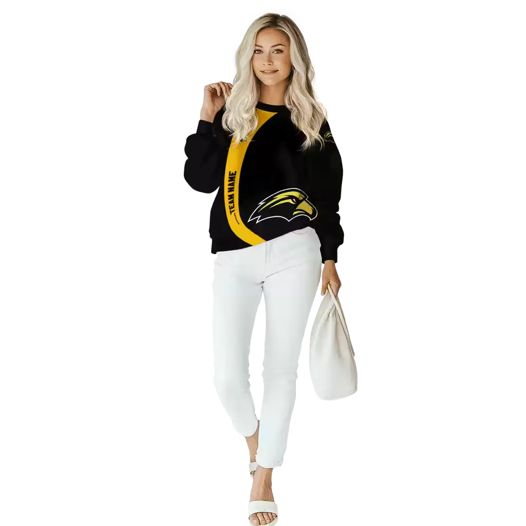 customized southern miss golden eagles minimalist design black hoodie trendy customized southern miss golden eagles minimalist design black hoodie trendy