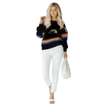 customized southern miss golden eagles rainbow stripes black hoodie best selling