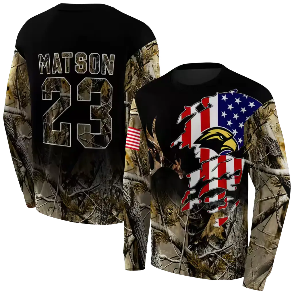 customized southern miss golden eagles tree camo hoodie premium grade customized southern miss golden eagles tree camo hoodie premium grade