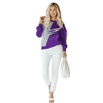 customized tcu horned frogs abstract shape purple hoodie best selling