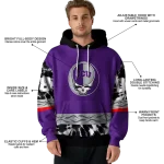 customized tcu horned frogs grateful vibes purple hoodie best selling