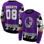 customized tcu horned frogs grateful vibes purple hoodie best selling