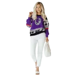 customized tcu horned frogs grateful vibes purple hoodie best selling