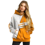 customized tennessee volunteers abstract shape orange hoodie best selling