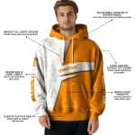 customized tennessee volunteers abstract shape orange hoodie best selling