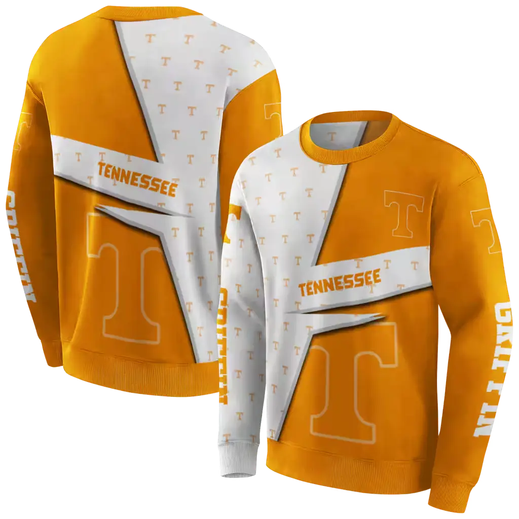 customized tennessee volunteers abstract shape orange hoodie premium grade customized tennessee volunteers abstract shape orange hoodie premium grade