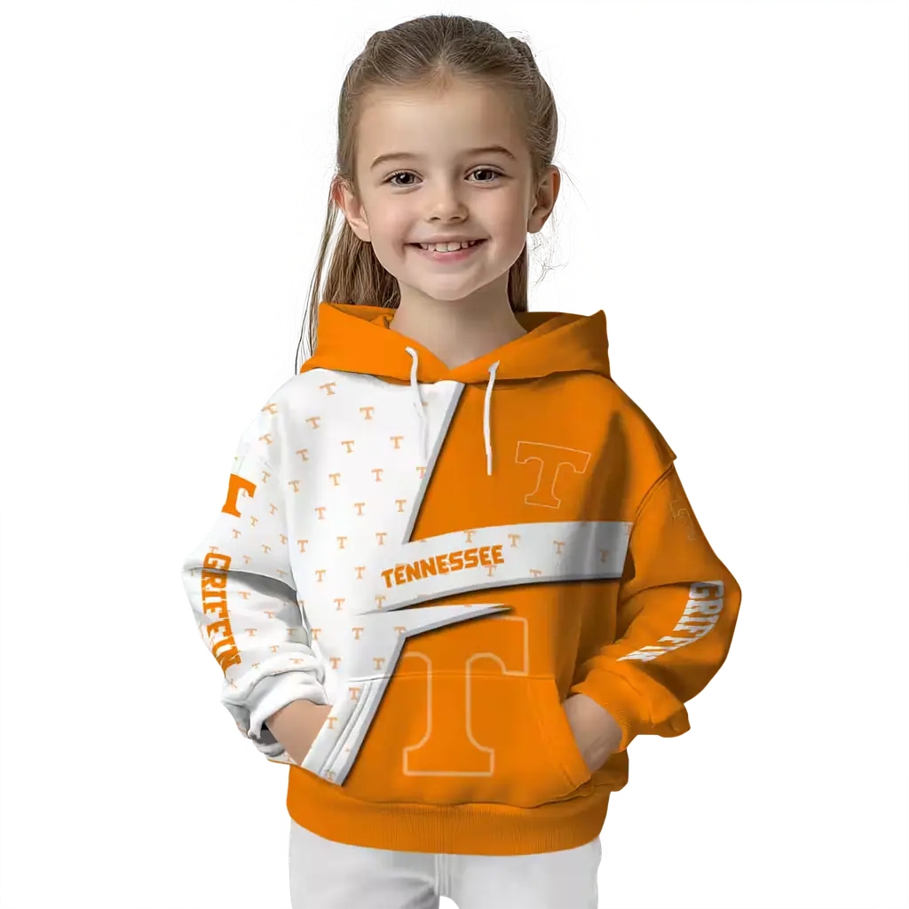 customized tennessee volunteers abstract shape orange hoodie top rated customized tennessee volunteers abstract shape orange hoodie top rated