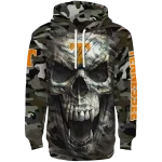 customized tennessee volunteers camo skull hoodie best selling