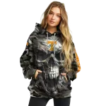 customized tennessee volunteers camo skull hoodie best selling