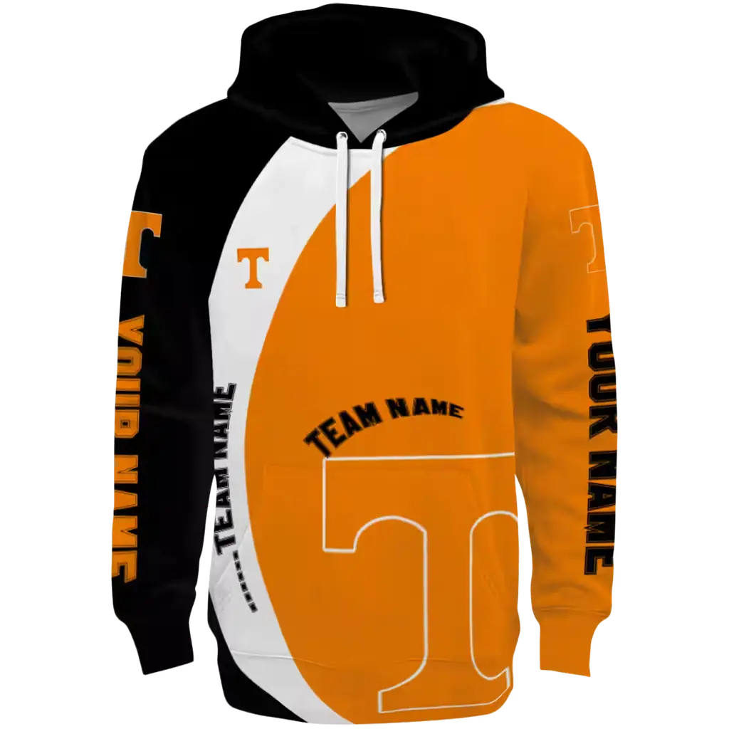 customized tennessee volunteers minimalist design orange black hoodie best selling customized tennessee volunteers minimalist design orange black hoodie best selling