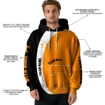 customized tennessee volunteers minimalist design orange black hoodie best selling