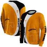 customized tennessee volunteers minimalist design orange black hoodie best selling