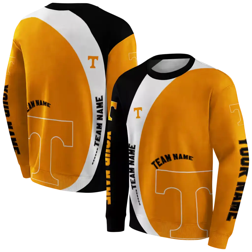 customized tennessee volunteers minimalist design orange black hoodie premium grade customized tennessee volunteers minimalist design orange black hoodie premium grade
