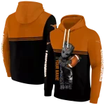customized texas longhorns baby groot orange black hoodie best selling