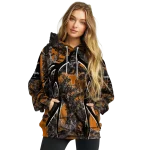 customized texas longhorns hunting theme orange black hoodie best selling