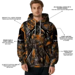 customized texas longhorns hunting theme orange black hoodie best selling