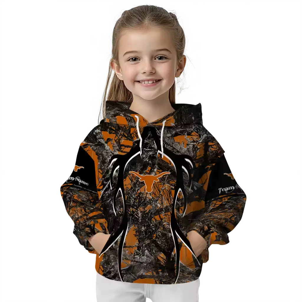 customized texas longhorns hunting theme orange black hoodie top rated customized texas longhorns hunting theme orange black hoodie top rated