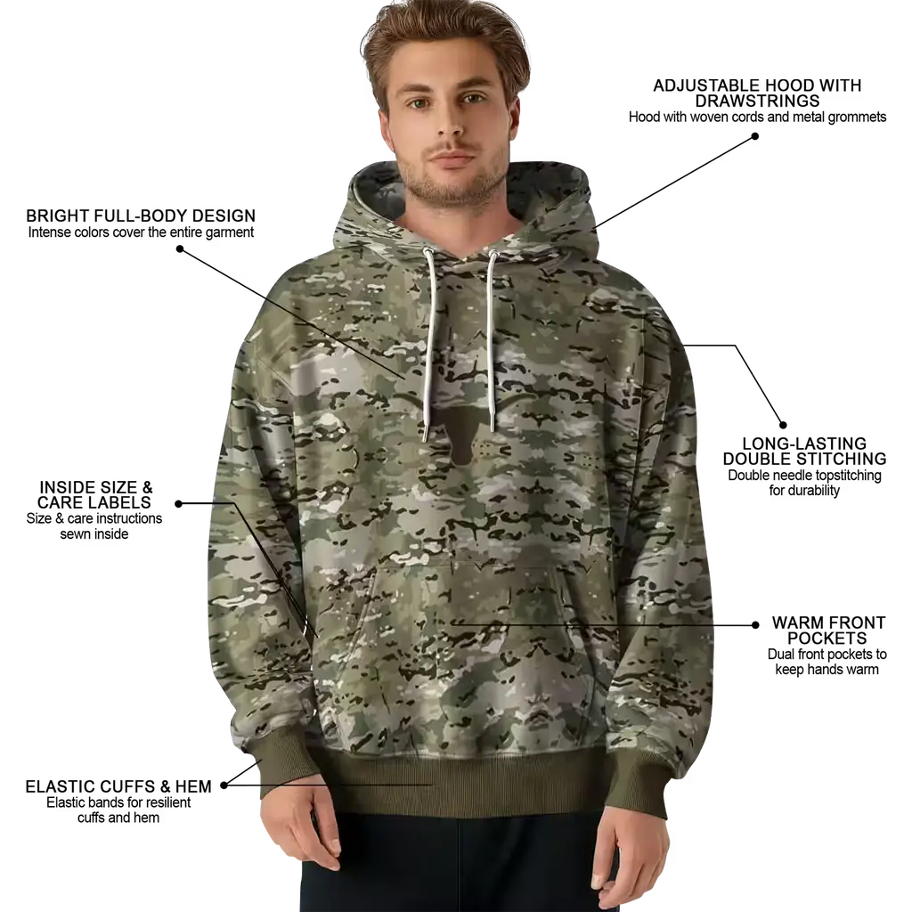 customized texas longhorns military style hoodie latest model customized texas longhorns military style hoodie latest model