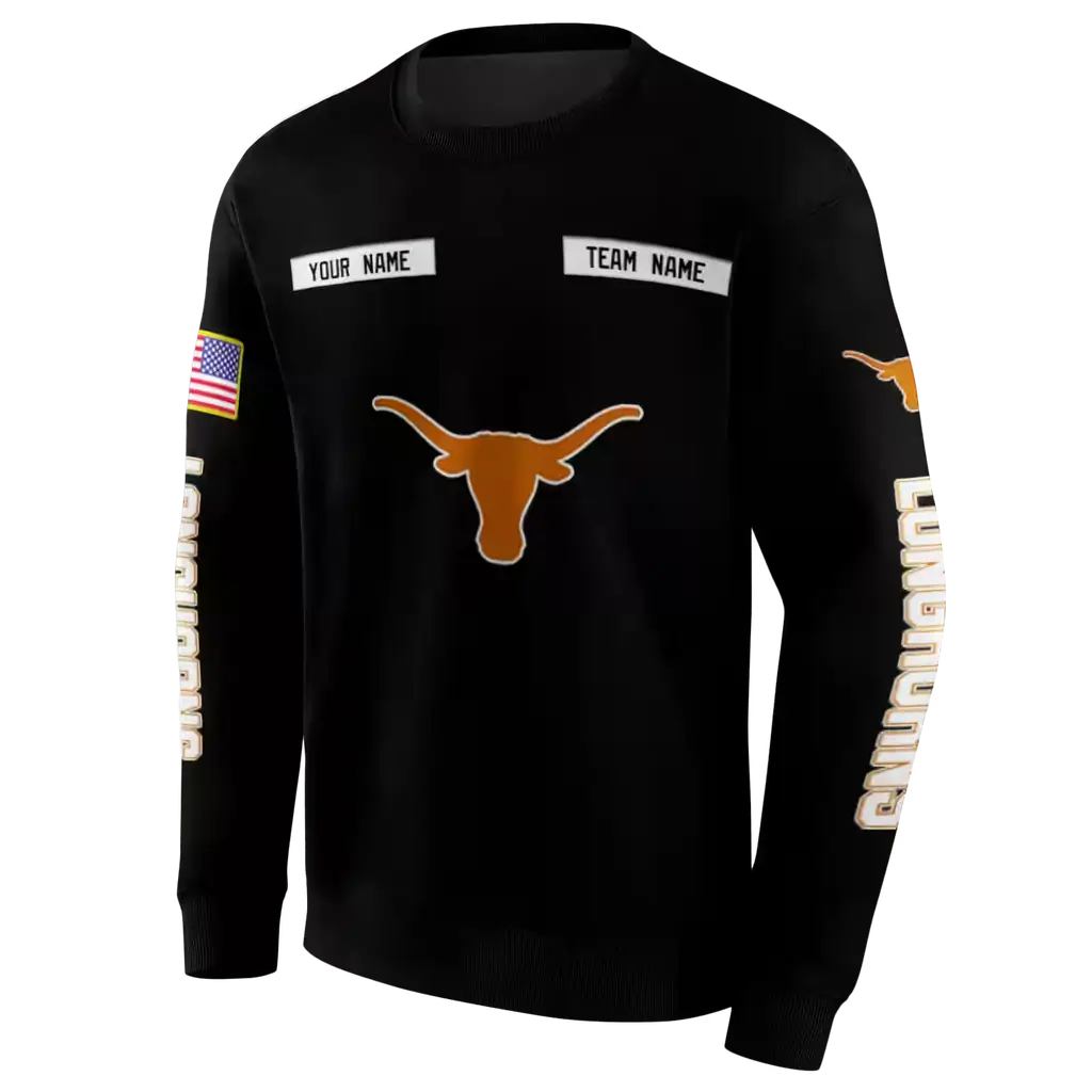 customized texas longhorns punisher skull black hoodie new arrival customized texas longhorns punisher skull black hoodie new arrival