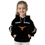 customized texas longhorns punisher skull black hoodie best selling