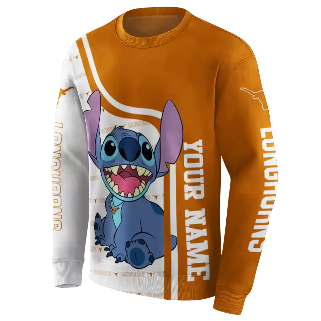 customized texas longhorns stitch orange hoodie new arrival customized texas longhorns stitch orange hoodie new arrival
