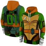 customized texas longhorns superhero armor orange green hoodie best selling