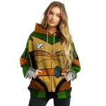 customized texas longhorns superhero armor orange green hoodie best selling