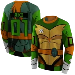 customized texas longhorns superhero armor orange green hoodie best selling
