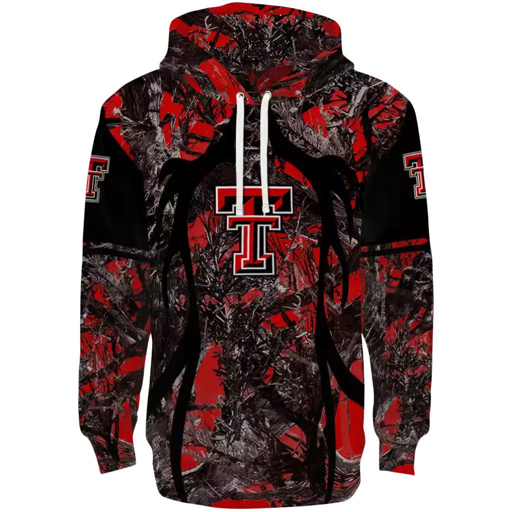customized texas tech red raiders hunting theme red black hoodie best selling customized texas tech red raiders hunting theme red black hoodie best selling
