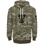 customized texas tech red raiders military style hoodie best selling