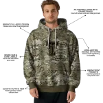 customized texas tech red raiders military style hoodie best selling