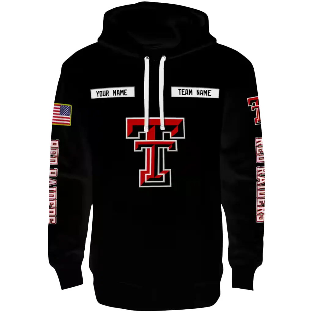 customized texas tech red raiders punisher skull black hoodie best selling customized texas tech red raiders punisher skull black hoodie best selling