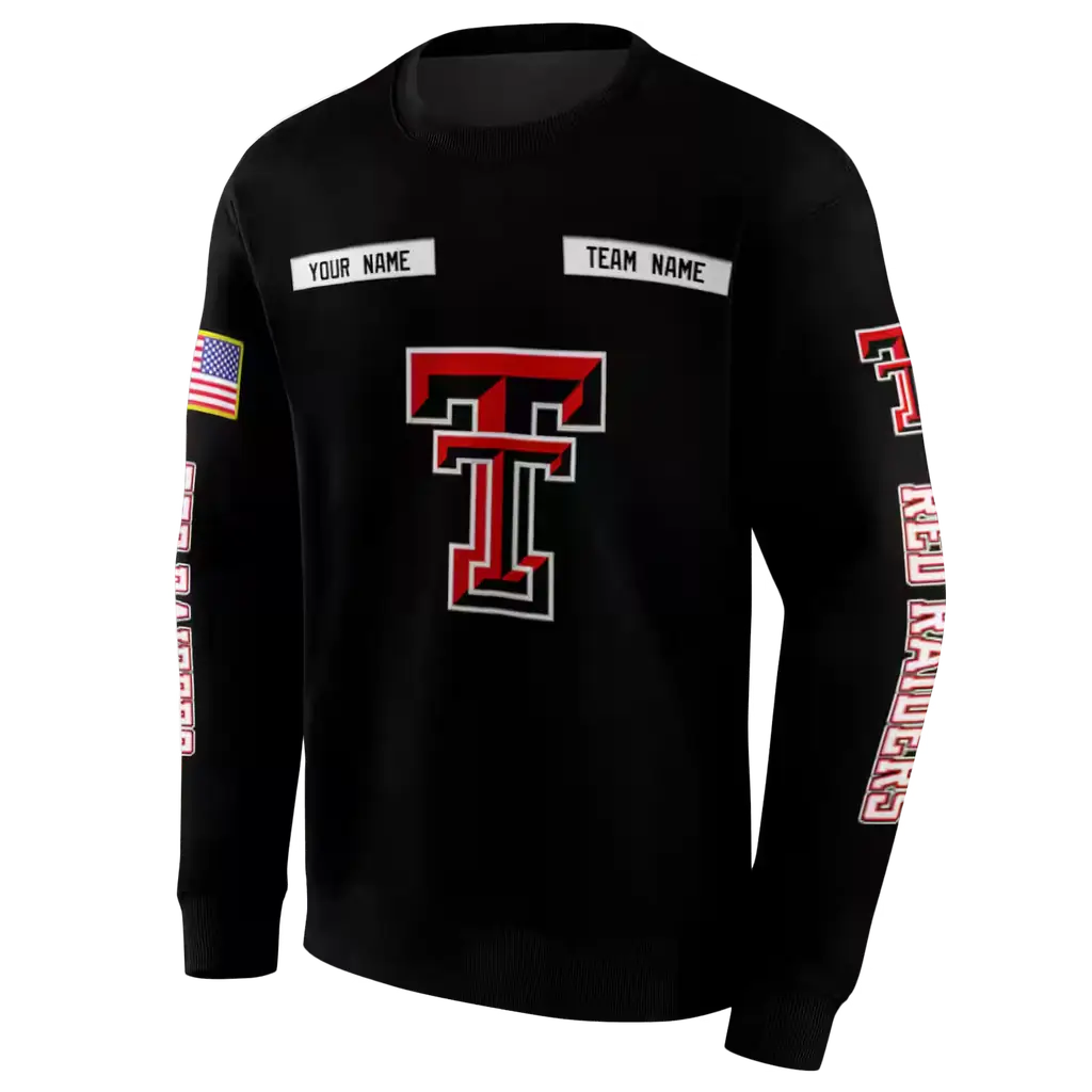 customized texas tech red raiders punisher skull black hoodie new arrival customized texas tech red raiders punisher skull black hoodie new arrival