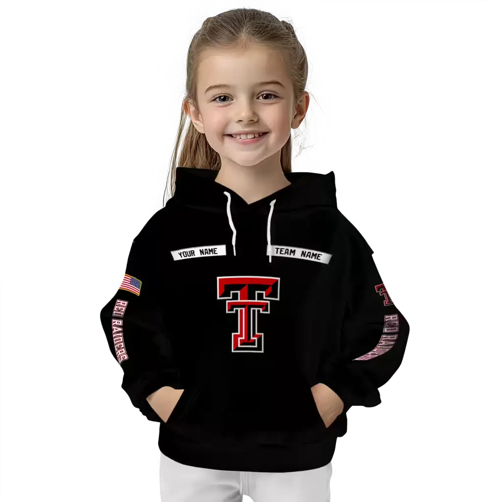 customized texas tech red raiders punisher skull black hoodie top rated customized texas tech red raiders punisher skull black hoodie top rated