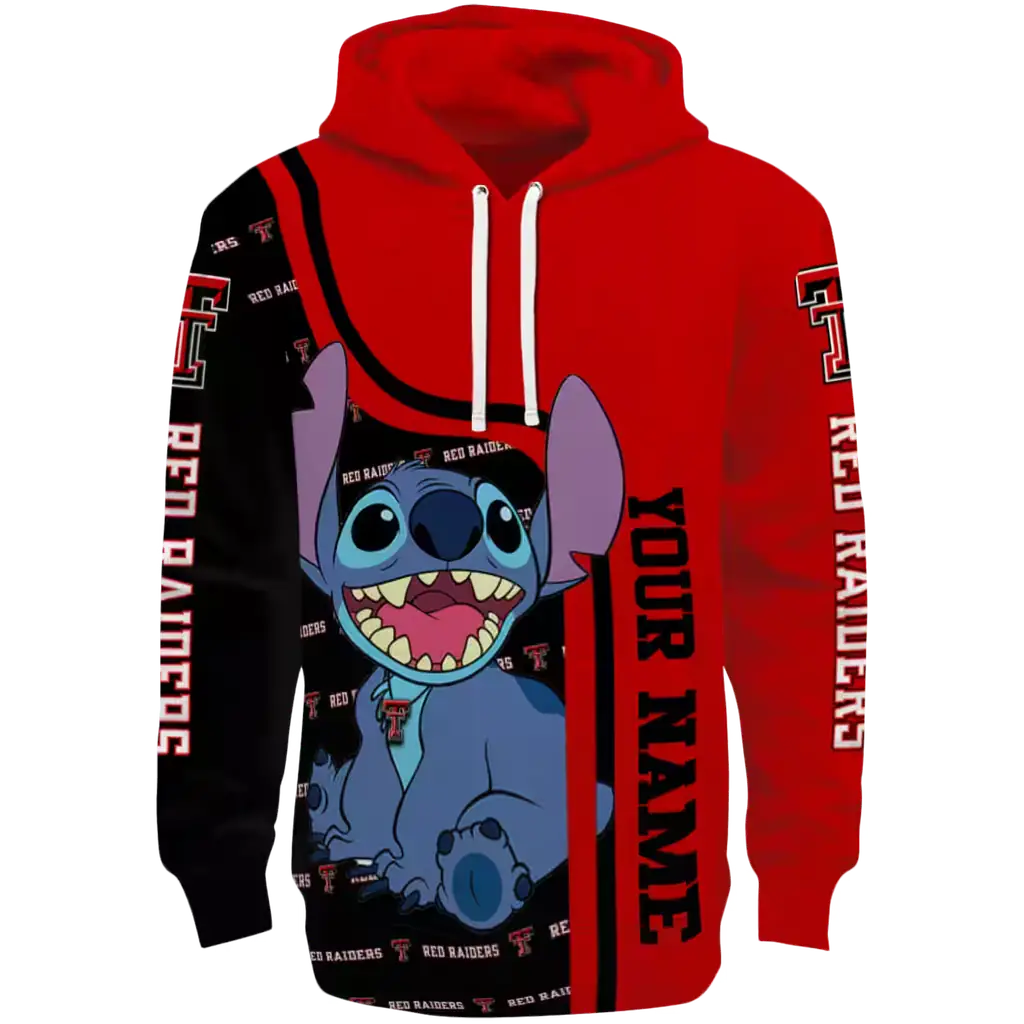 customized texas tech red raiders stitch red hoodie best selling customized texas tech red raiders stitch red hoodie best selling