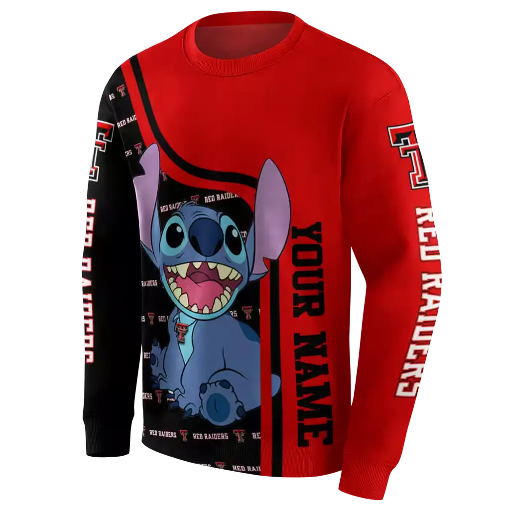 customized texas tech red raiders stitch red hoodie new arrival customized texas tech red raiders stitch red hoodie new arrival