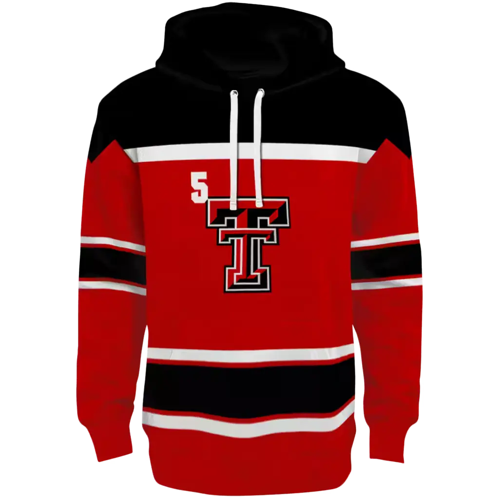 customized texas tech red raiders striped pattern red hoodie best selling customized texas tech red raiders striped pattern red hoodie best selling