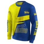 customized toledo rockets abstract shape blue hoodie best selling