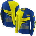 customized toledo rockets abstract shape blue hoodie best selling