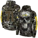 customized toledo rockets camo skull hoodie best selling