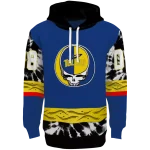 customized toledo rockets grateful vibes blue hoodie best selling