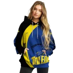 customized toledo rockets minimalist design blue black hoodie best selling